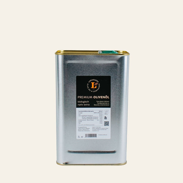 BIO OLIVENÖL NATIV EXTRA 3 L Kanister aus Griechenland